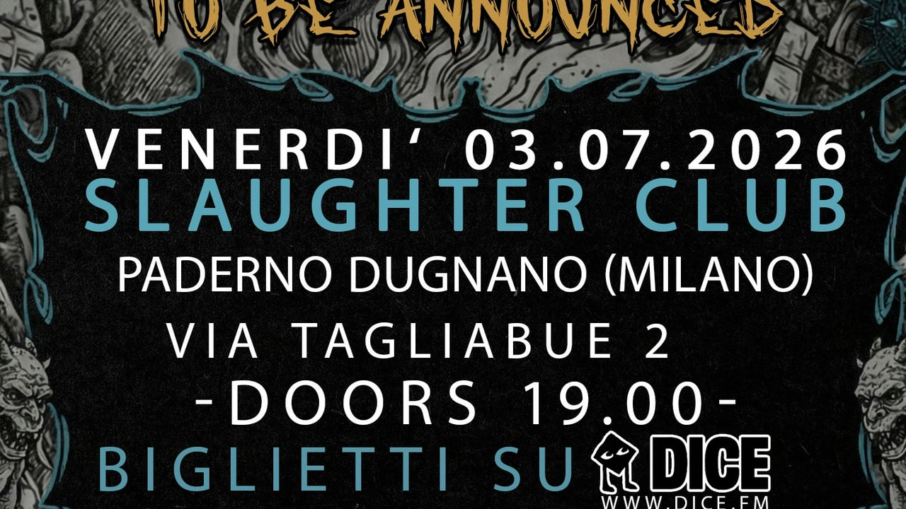 Immortal Disfigurement + guests | Slautghter Club 