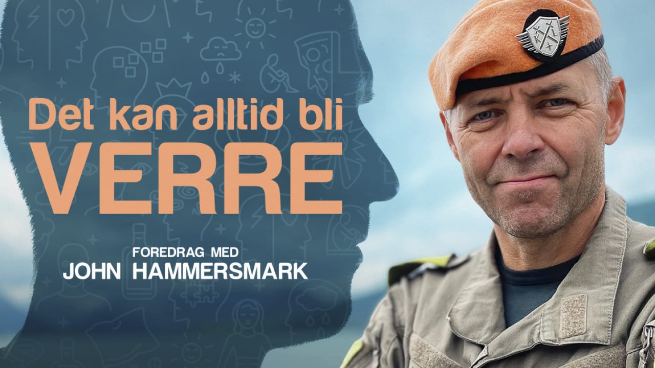 Det kan alltid bli verre – Foredrag med John Hammersmark