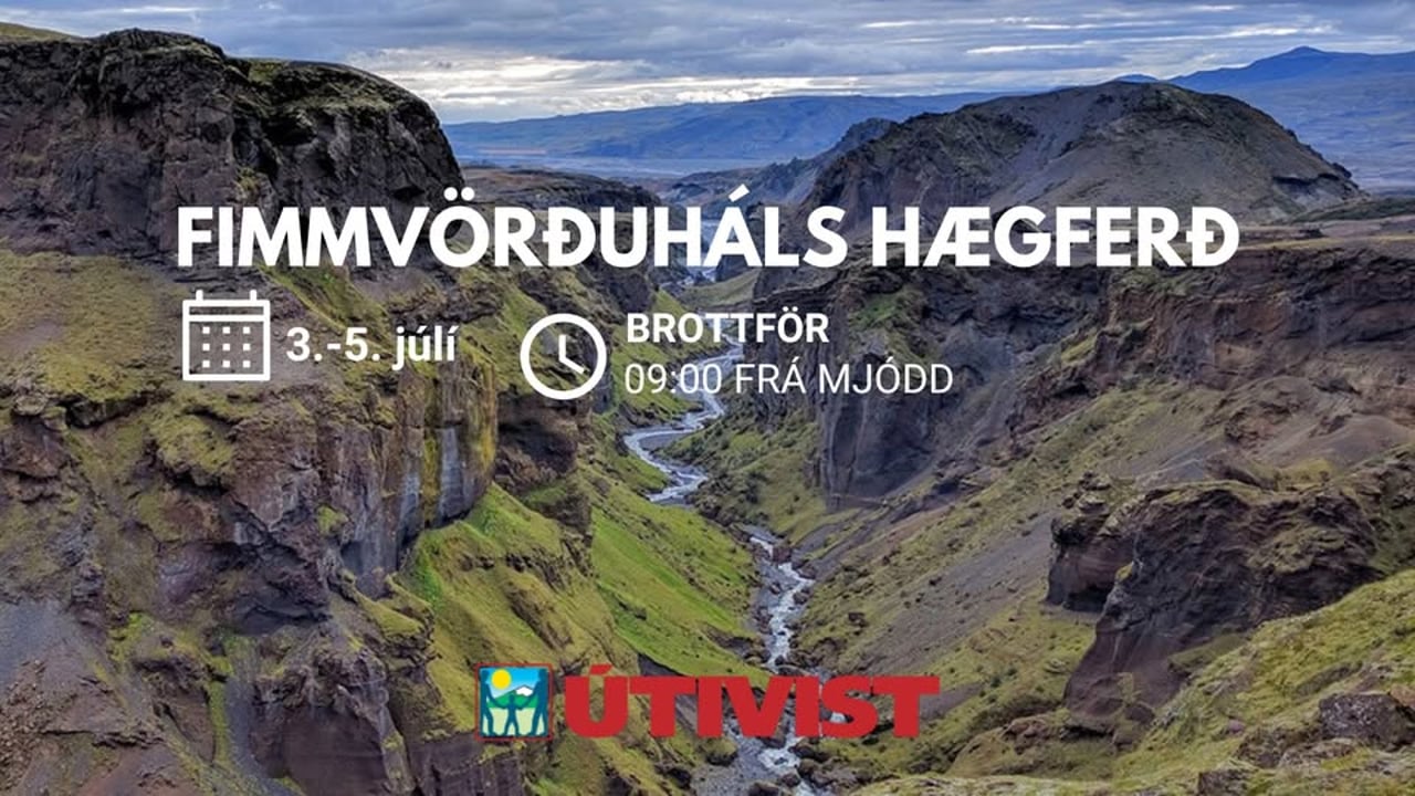 Fimmvörðuháls - hægferð