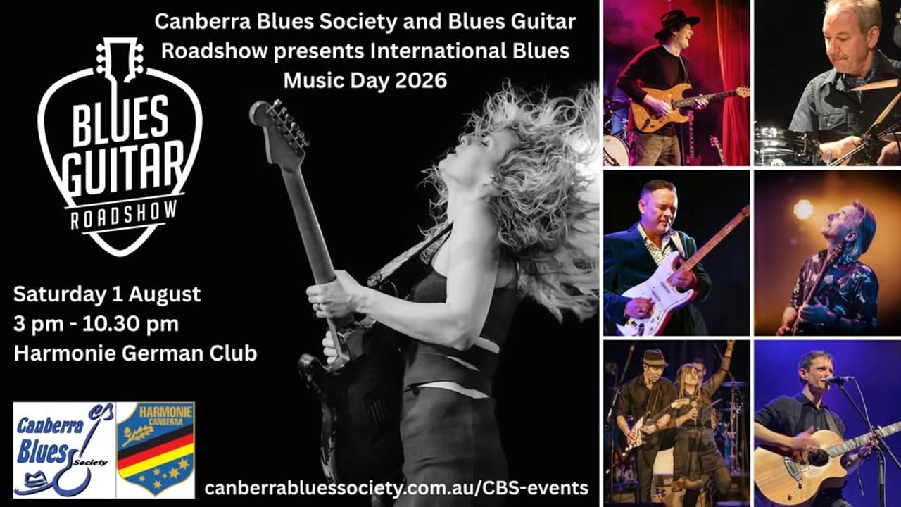 International Blues Music Day 2026 - Blues Guitar Roadshow and CBS IBMD Party