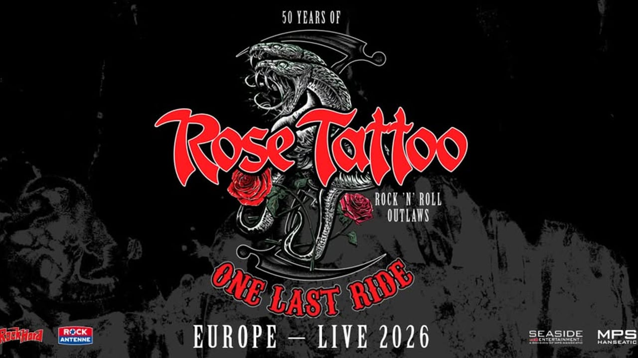 ROSE TATTOO - "Rock’N’Roll outlaws – one last ride” EU Tour in Leipzig