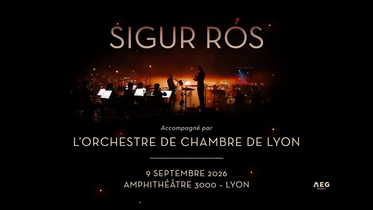 Sigur Rós · Amphithéâtre 3000 ·  9 septembre 2026