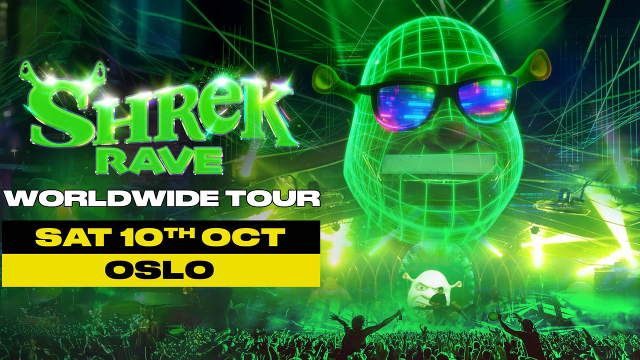 SHREK RAVE Is Coming To Oslo!