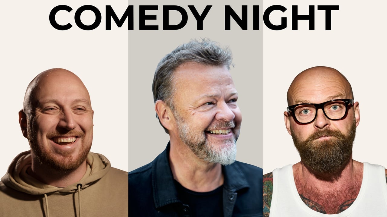 Comedy Night med 3 stærke komikere