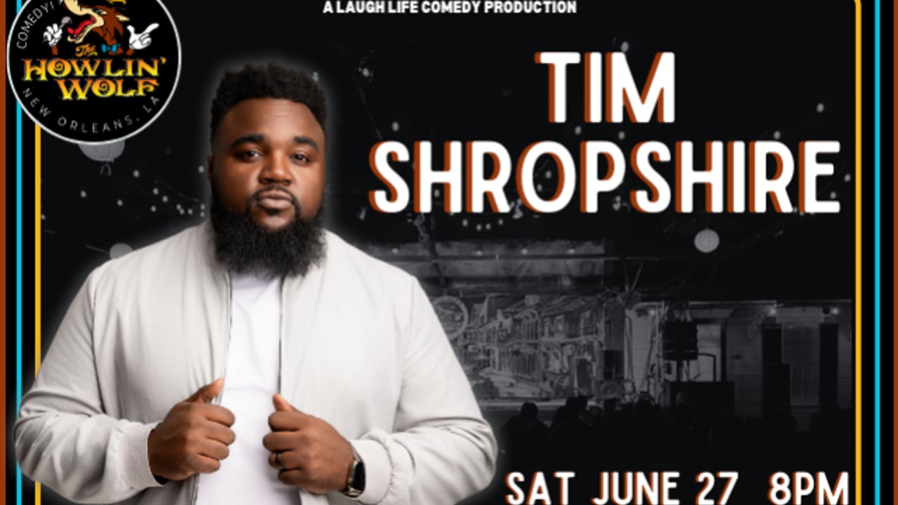 Tim Shropshire presented by Laugh Life Comedy