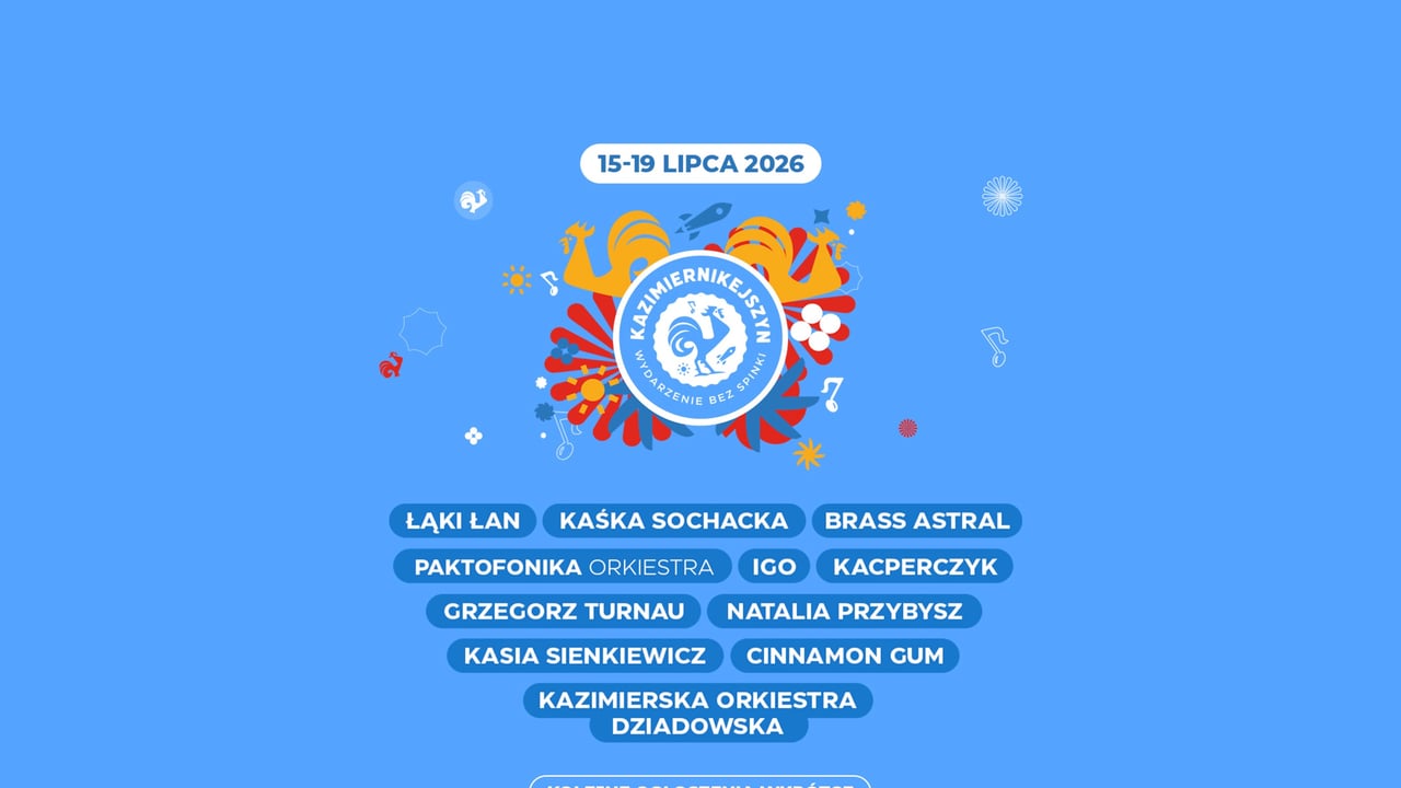 Kazimiernikejszyn 2026, XIII edycja (15-18.07.2026)
