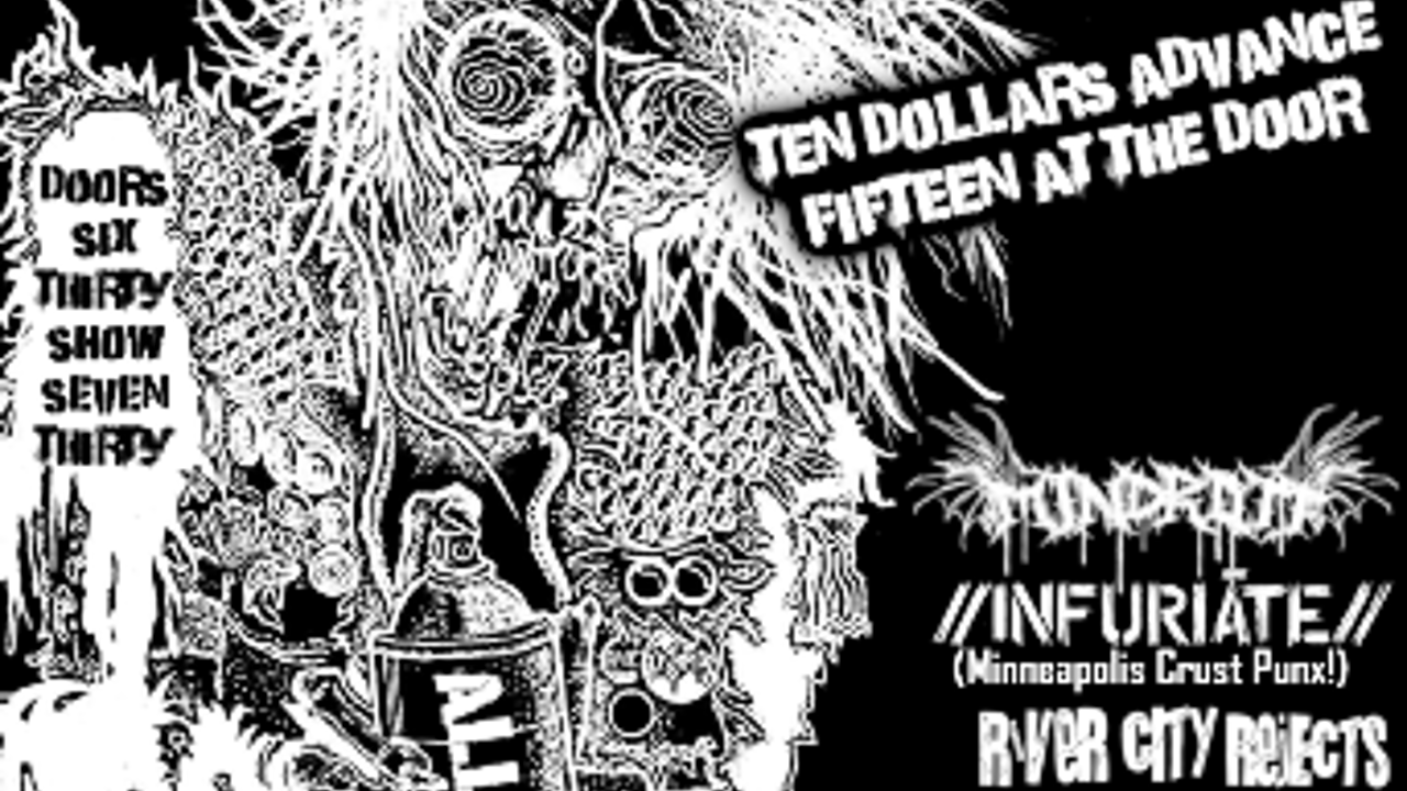 Mindrott, Infuriate, River City Rejects, Criminal Neglect