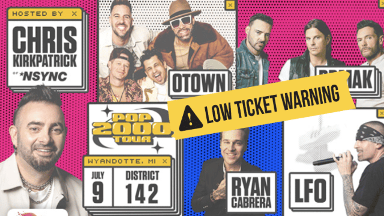 POP 2000 TOUR with Chris Kirkpatrick of *NSYNC, O-Town, BBMAK, Ryan Cabrera & LFO