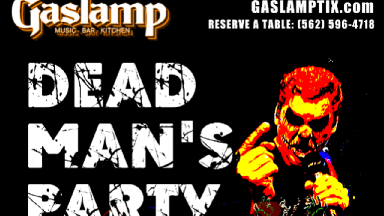 DEAD MAN'S PARTY - HALLOWEEN SHOW! - TRIBUTE TO DEAD MAN'S PARTY
