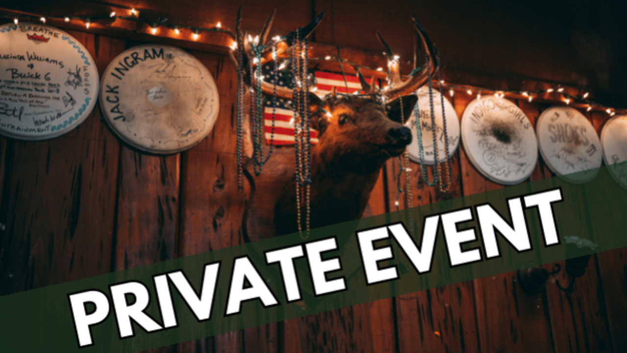 NIGHTCLUB CLOSED for Private Event