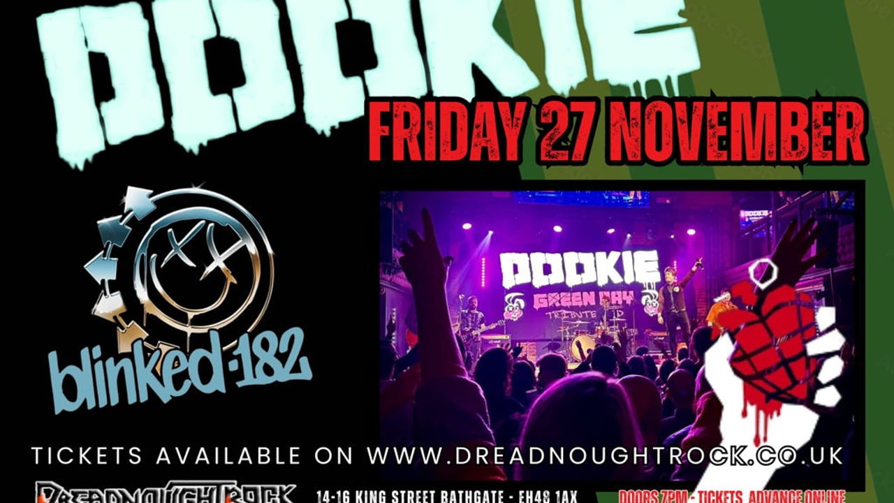 DOOKIE - GREEN DAY TRIBUTE & BLINKED 182 - BLINK 182 TRIBUTE