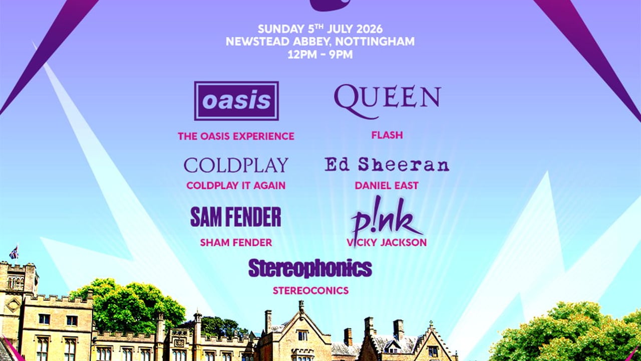 Could Be Real Tribute Festival 2026 at Newstead Abbey
