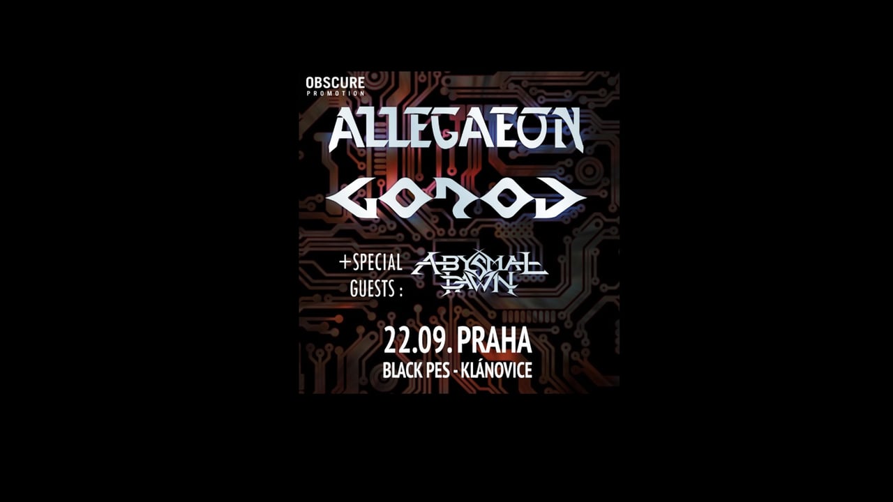 ALLEGAEON, GOROD, ABYSMAL DAWN