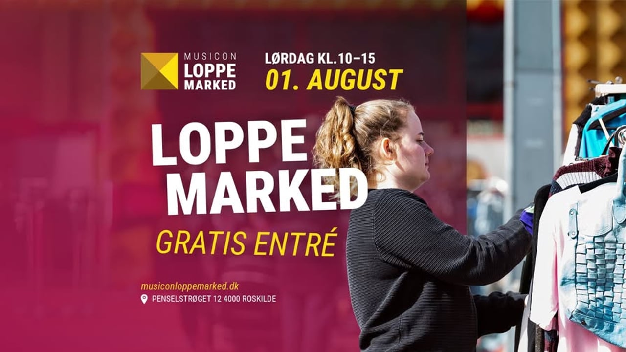 Musicon Loppemarked 1. august