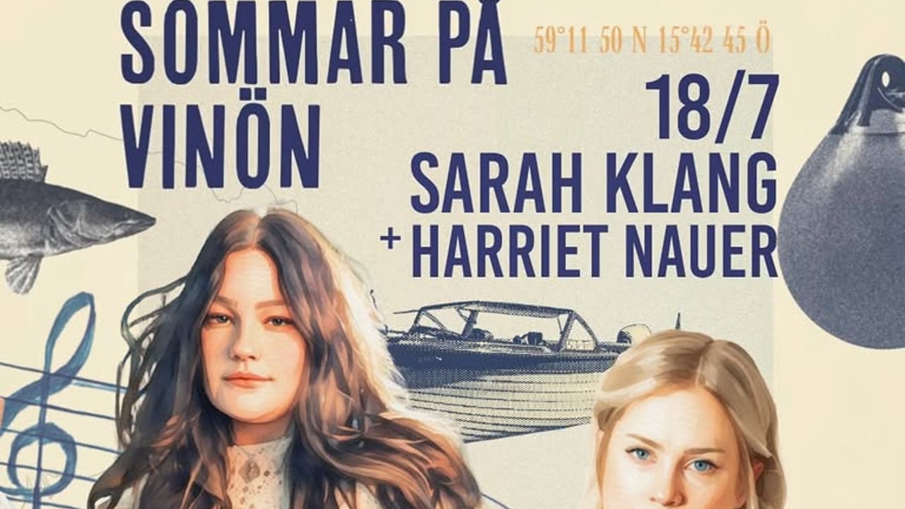 Sarah Klang + Harriet Nauer | Sommar På Vinön • 18/7 •