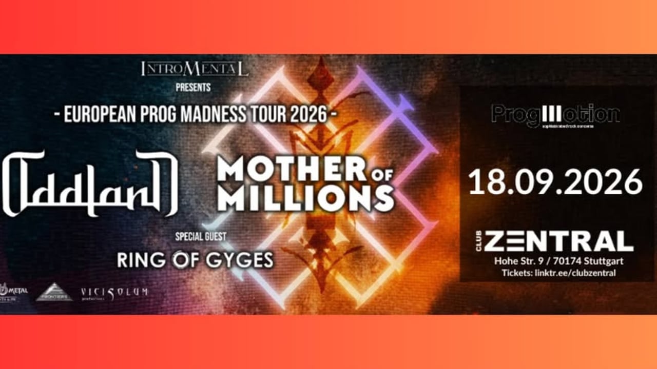 ProgMotion: ODDLAND & MOTHER OF MILLIONS | Support: RING OF GYGES