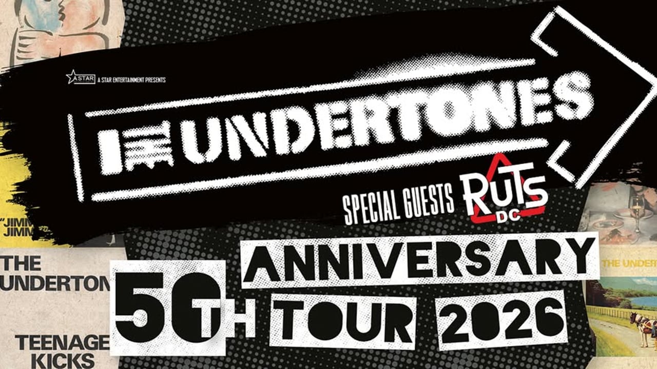 The Undertones 50th Anniversary Tour with special guest Ruts DC | Norrköping
