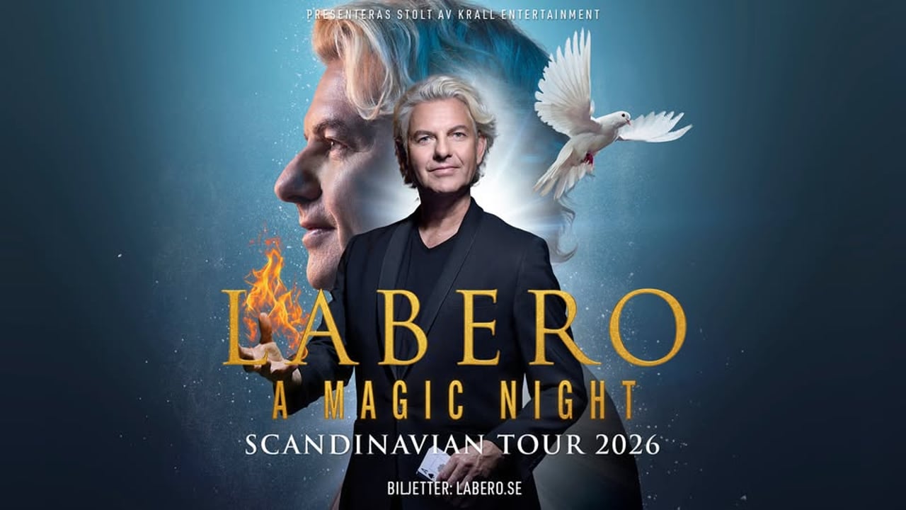 Labero - A Magic Night 2026 | Göteborg, Lorensbergsteatern