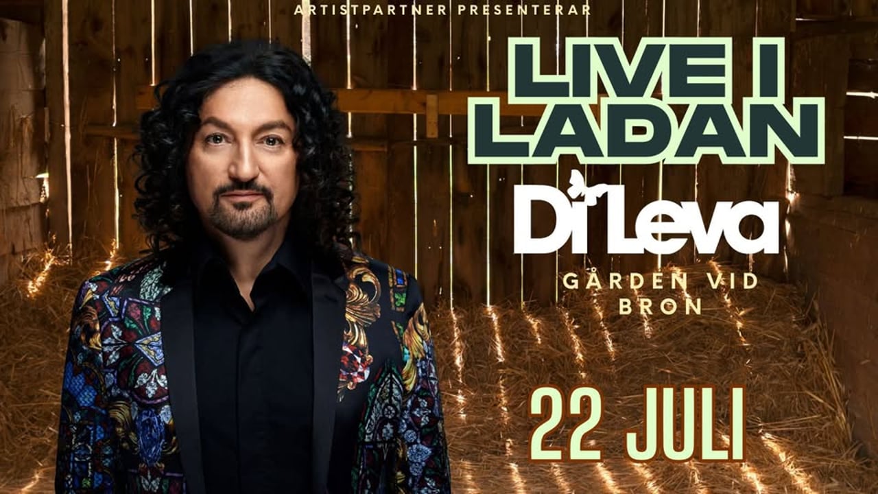 Live i Ladan med Thomas Di Leva - 22 Juli - Varberg / Derome