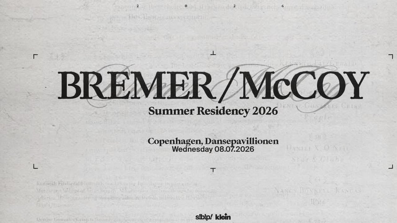 Bremer/McCoy - 08/07/26 | CPH Jazz Festival 2026