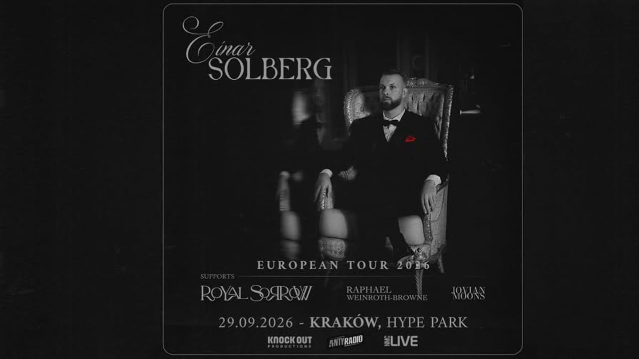 Einar Solberg + Royal Sorrow, Raphael Weinroth-Browne, Jovian Moons / 29 IX 2026 / Hype Park