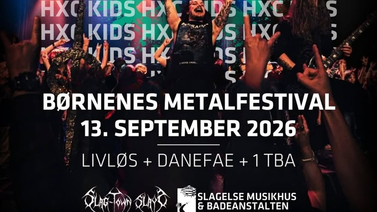 HXC Kids 2026 - Børnenes Metalfestival | Slagelse Musikhus