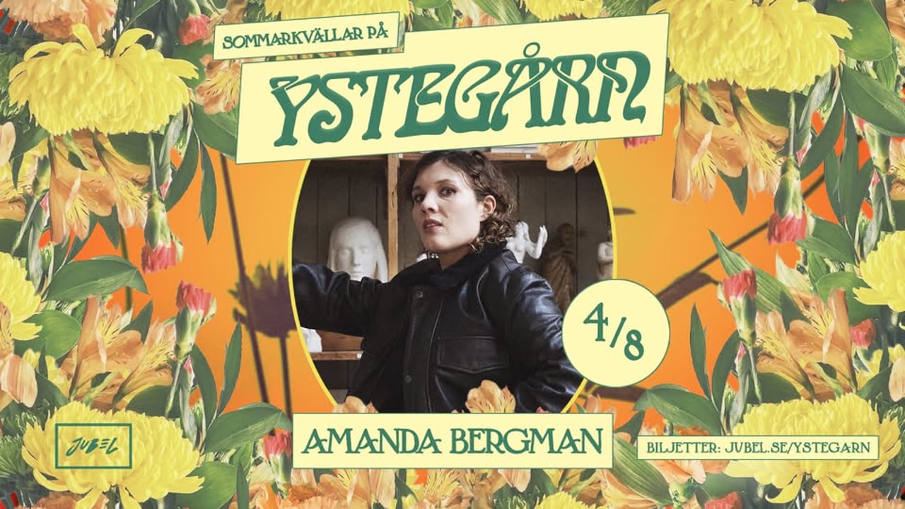 Sommarkvällar på Ystegårn - Amanda Bergman