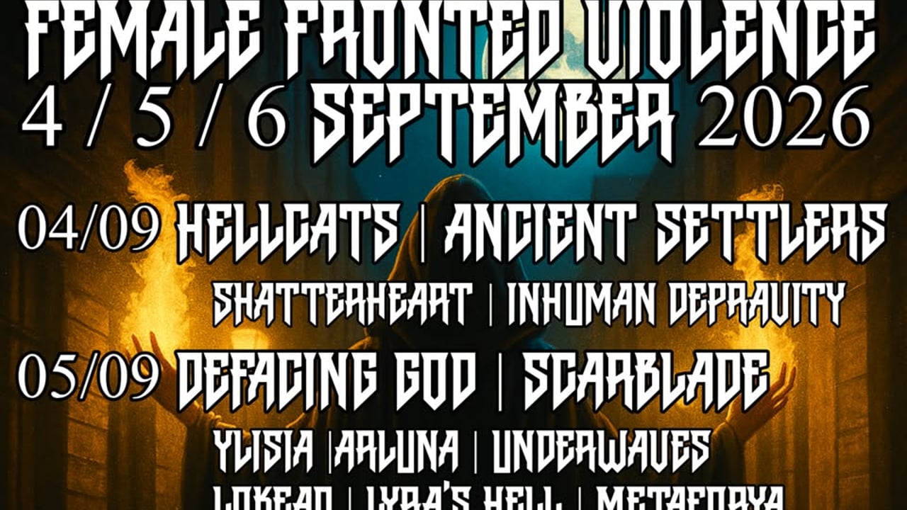 Female Fronted Violence Fest - Line up complete !