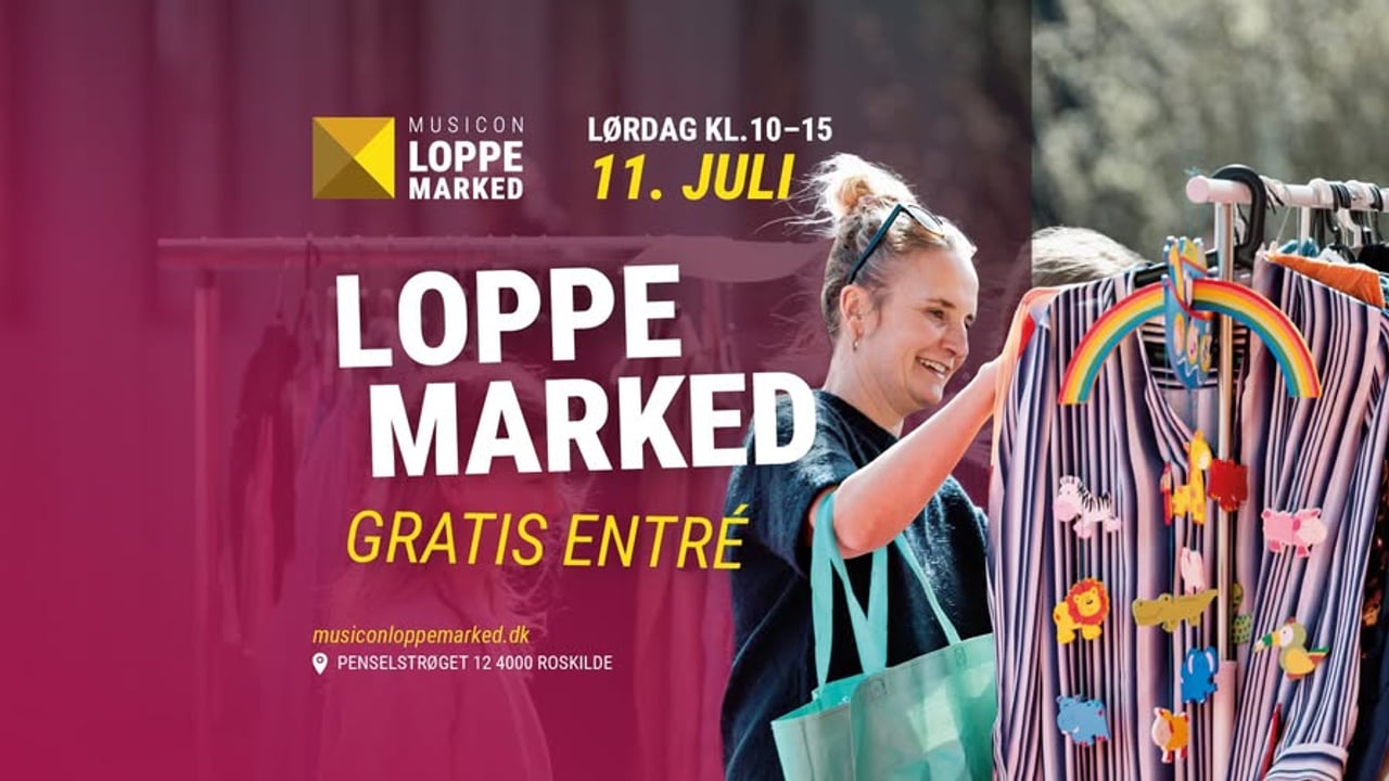 Musicon Loppemarked 11. juli