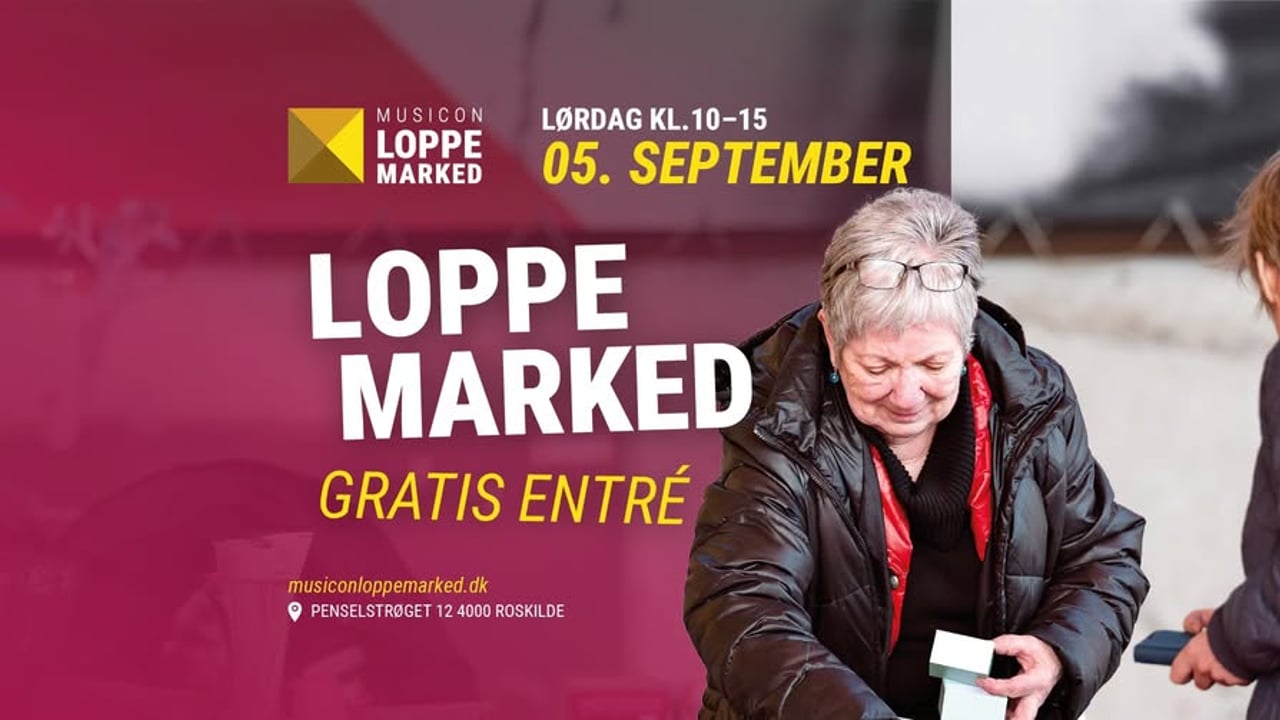 Musicon Loppemarked 5. september