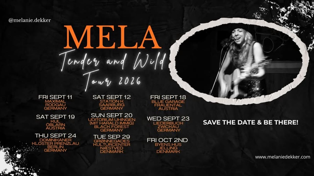 Mela - @ MAXIMAL, Rodgau DE - Tender & Wild Tour 2026