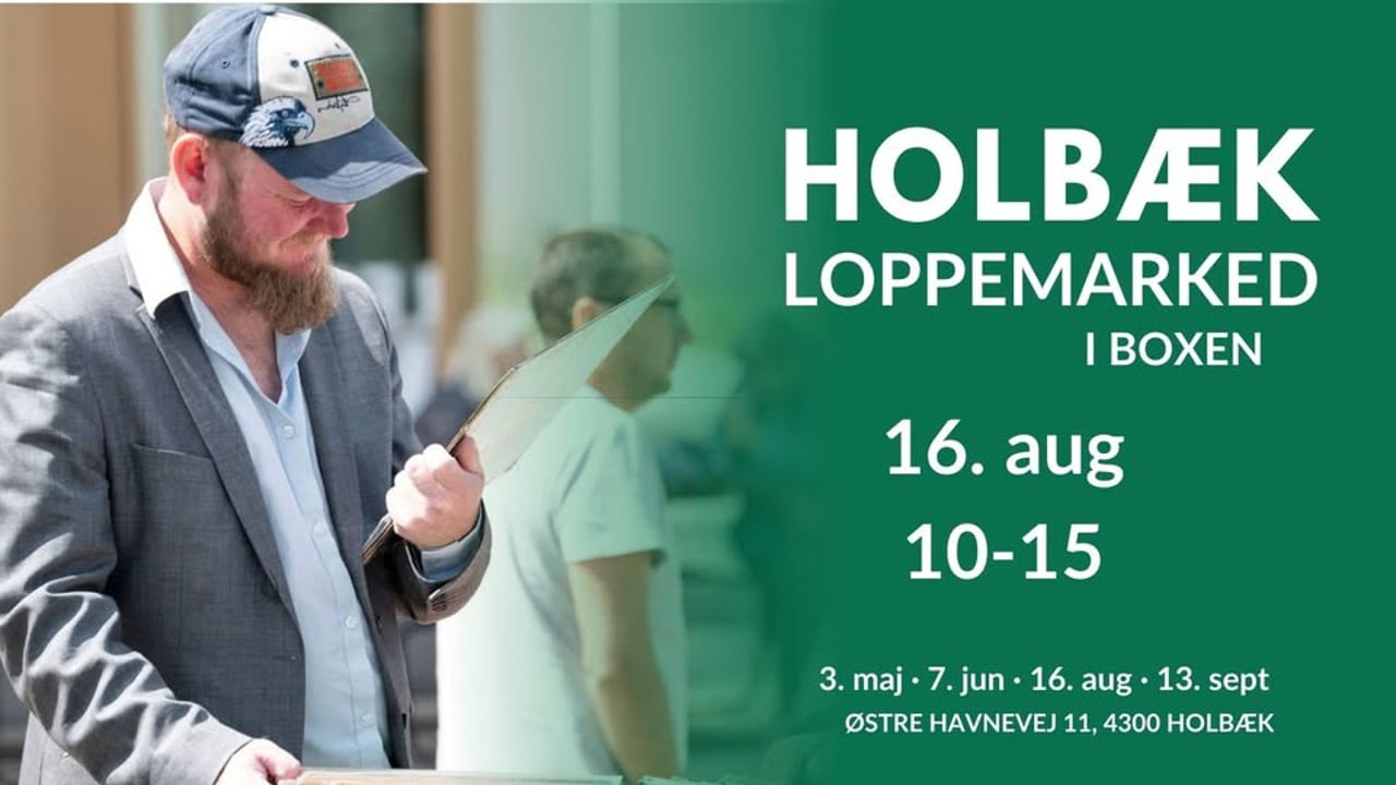 Holbæk Loppemarked 16. august