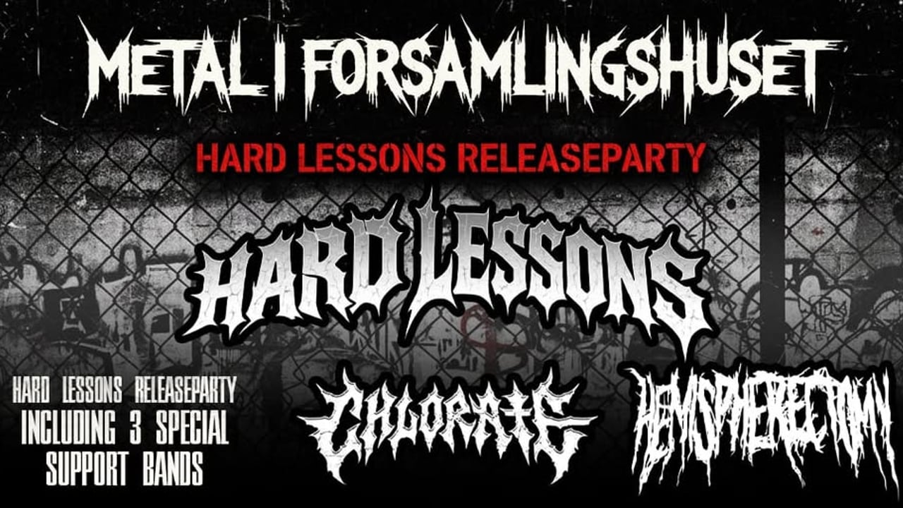 RELEASEPARTY: Hard Lessons (Album Release) + 3 x special guests - MIF#37