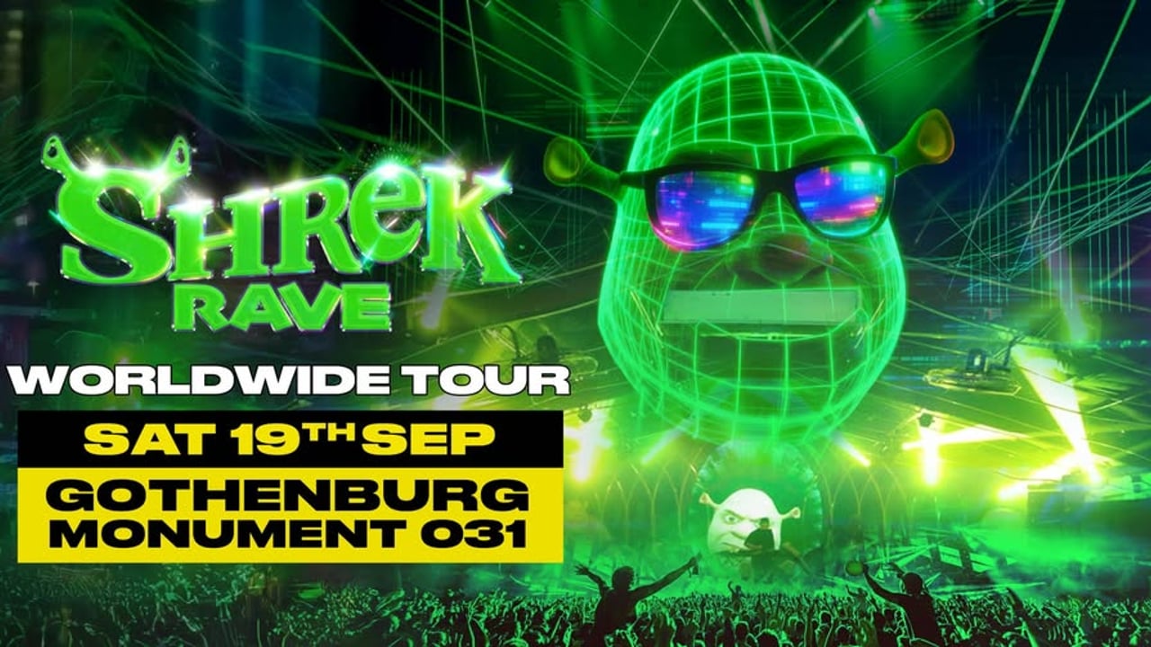 Shrek Rave Is Coming To Gothenburg! 