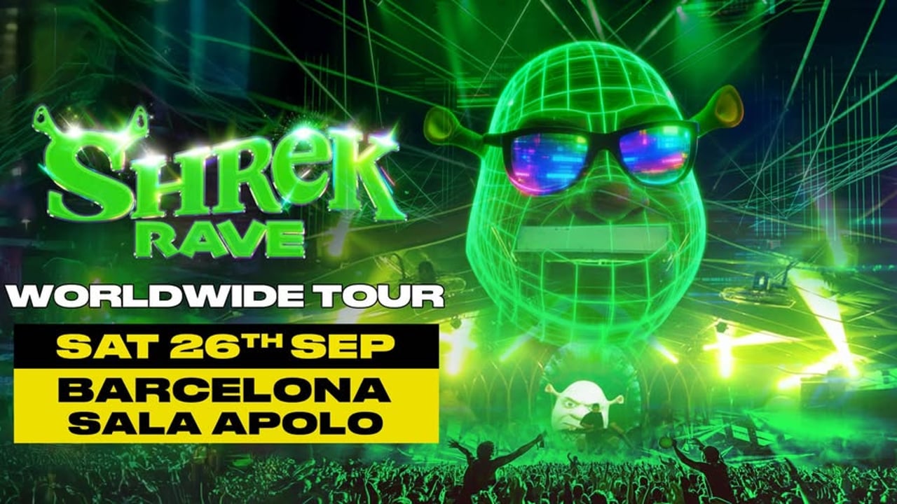Shrek Rave Is Coming To Barcelona! 