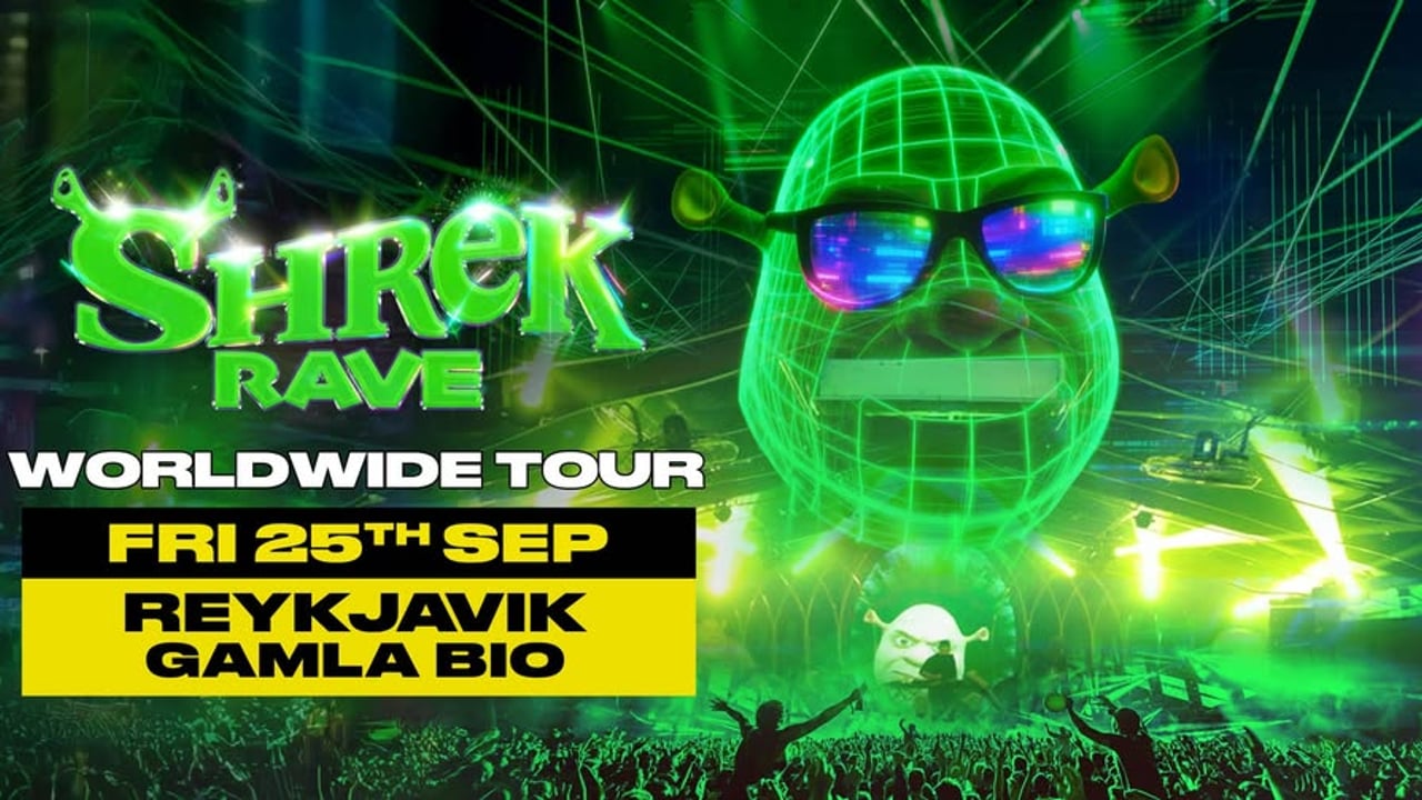 Shrek Rave Is Coming To Reykjavik! 