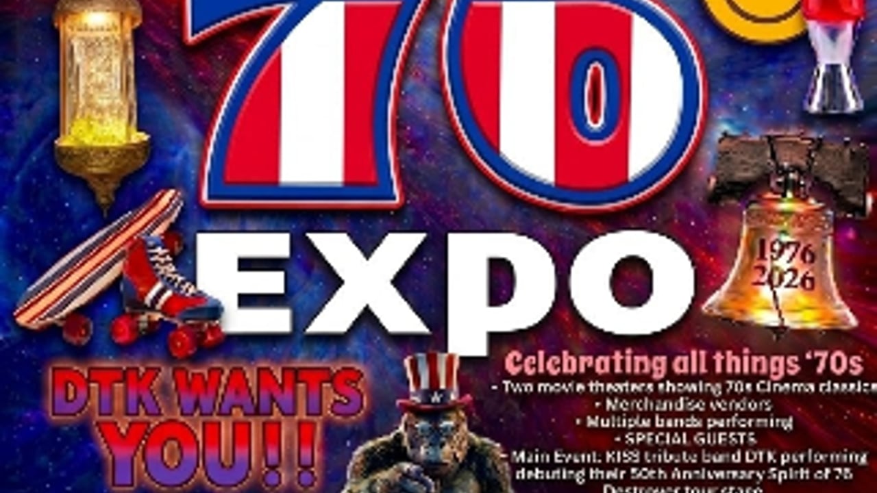 Dressed To Kill presents: Spirit Of 76 Expo, Celebrating all things 70s