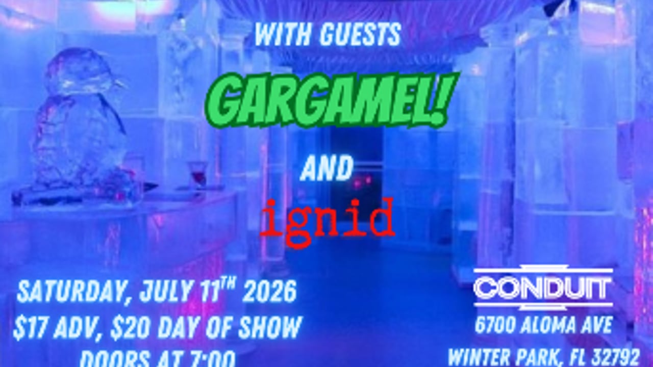 Indorphine "Glowsticks for Clubbing Baby Seals" 20 Anniversary Album Show w/ Gargamel and Ignid