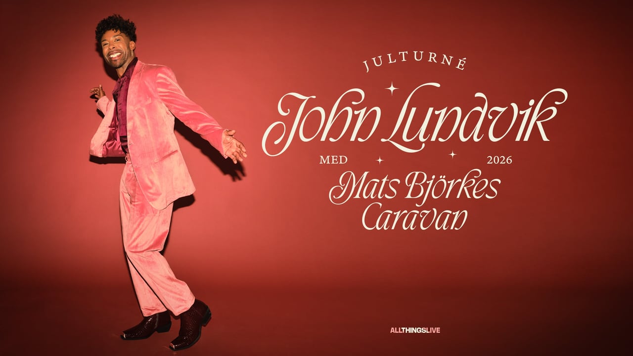 John Lundvik med Mats Björkes Caravan – Julturné 2026