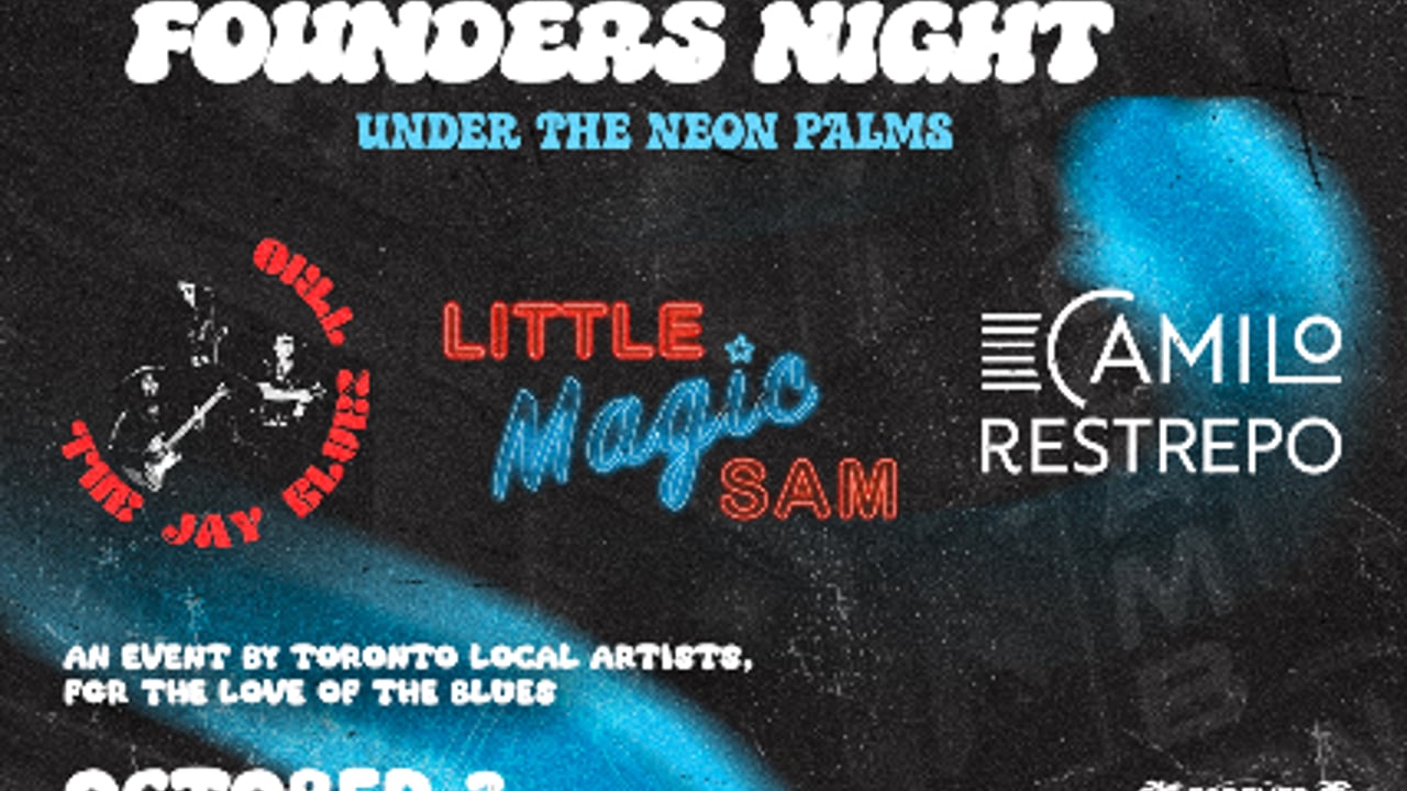 Toronto Blues Fest Founders Night