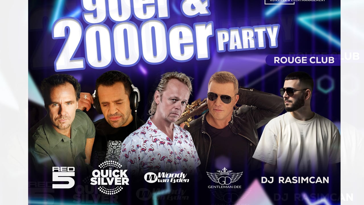 Zeitreise auf den Dancefloor: 90er & 2000er Party im Rouge Bochum