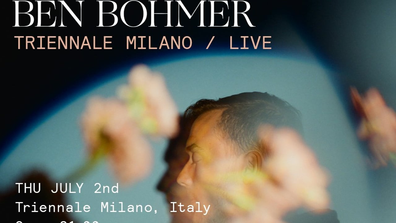 Ben Böhmer live | Triennale 