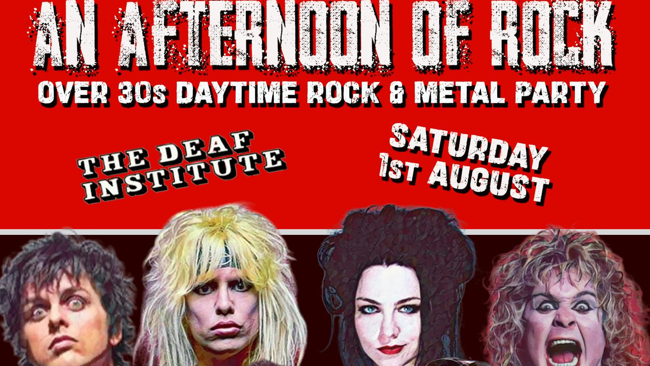 An Afternoon of Rock IV: MANCHESTER (Over 30s)