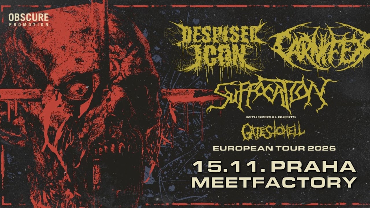 DESPISED ICON, CARNIFEX, SUFFOCATION, GATES TO HELL