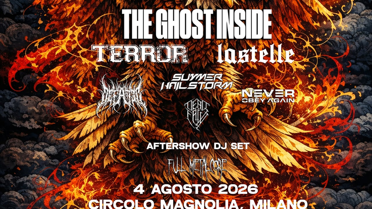 THE GHOST INSIDE + TERROR - OUTBURST
