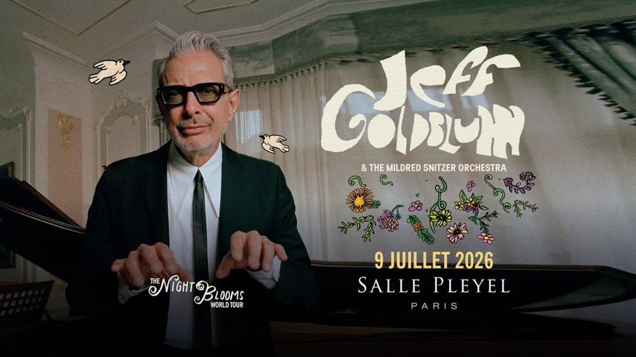 JEFF GOLDBLUM   & The Mildred Snitzer Orchestra | PARIS | Salle Pleyel