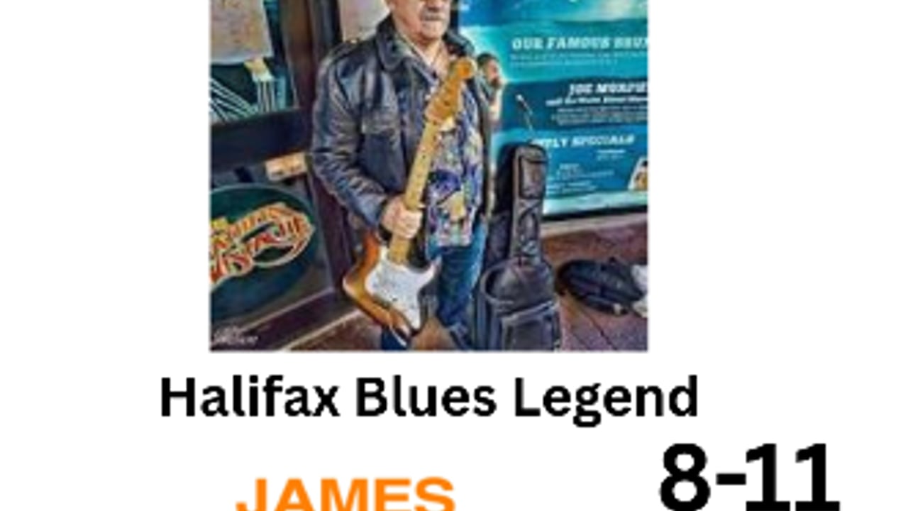 Halifax Blues Legend JOE MURPHY with JAMES ANTHONY BAND