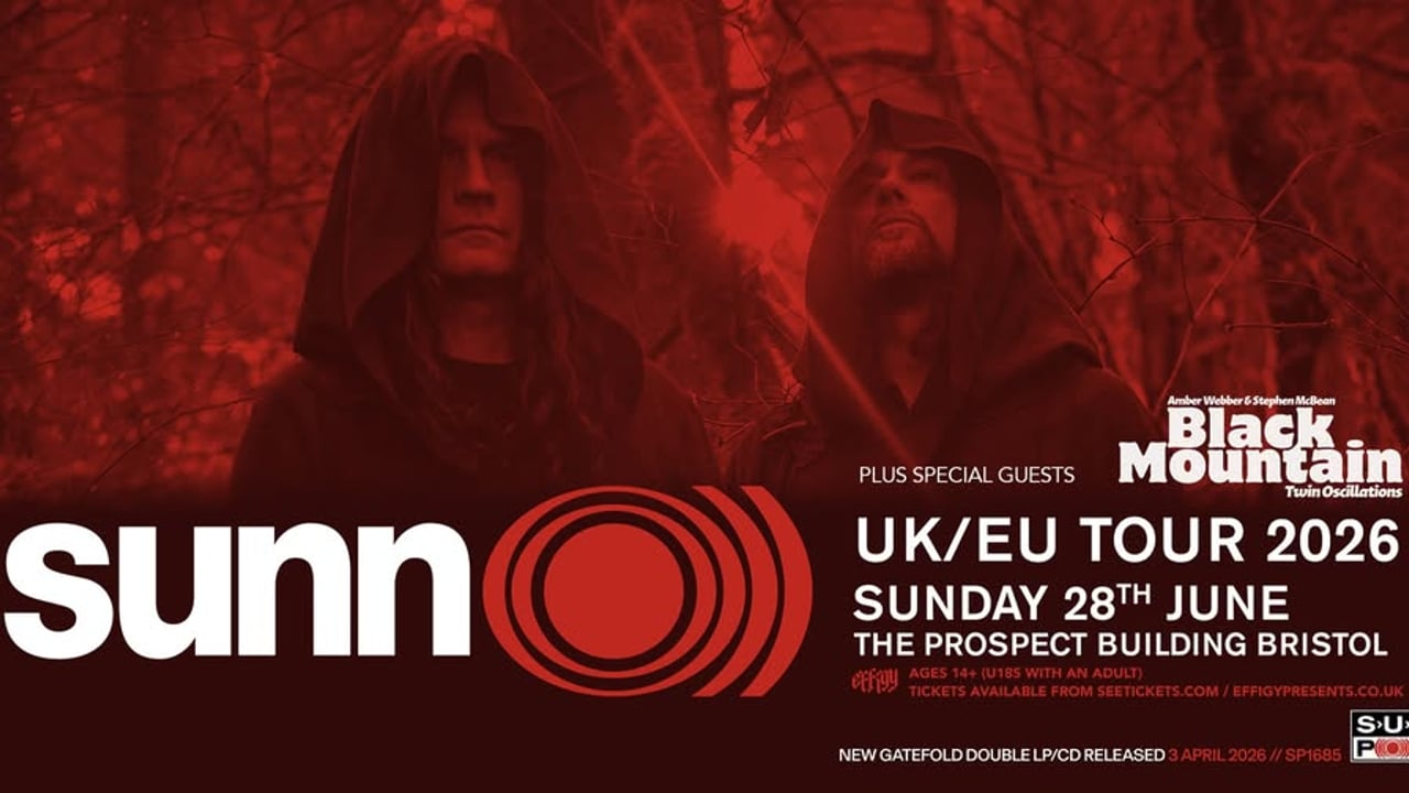 Sunn O))) plus Black Mountain Twin Oscillations at The Prospect Building, Bristol