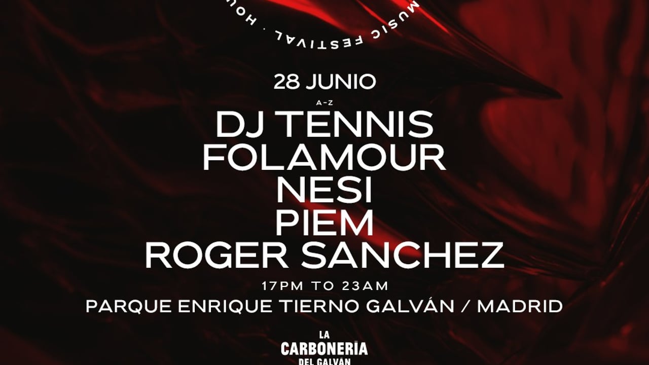 Jackies - Open Air House Music Festival - MADRID
