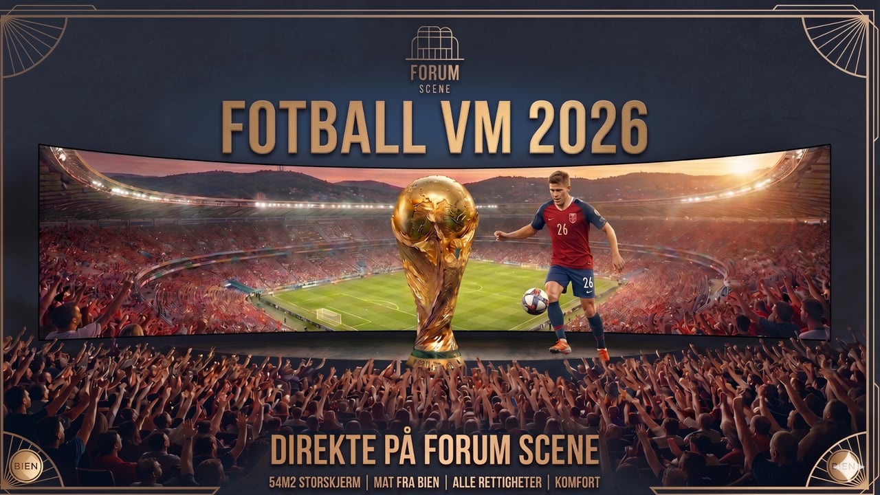 Fotball VM på Forum Scene - Dagspass 05.juli